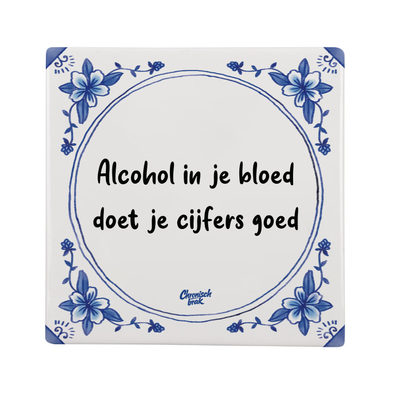 Alcohol in je bloed doet je cijfers goed
