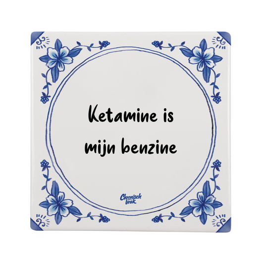 Ketamine is mijn benzine